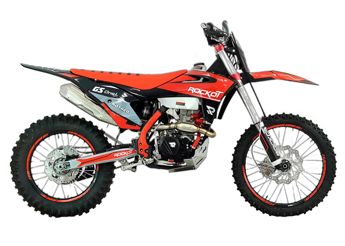 Купить Мотоцикл ROCKOT GS1-L Hotred (300сс, 176МN, 21/18) ENDURO