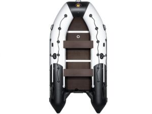 Купить Лодка ПВХ РИВЬЕРА Максима 3600 СК "Комби" светло-серый/черный