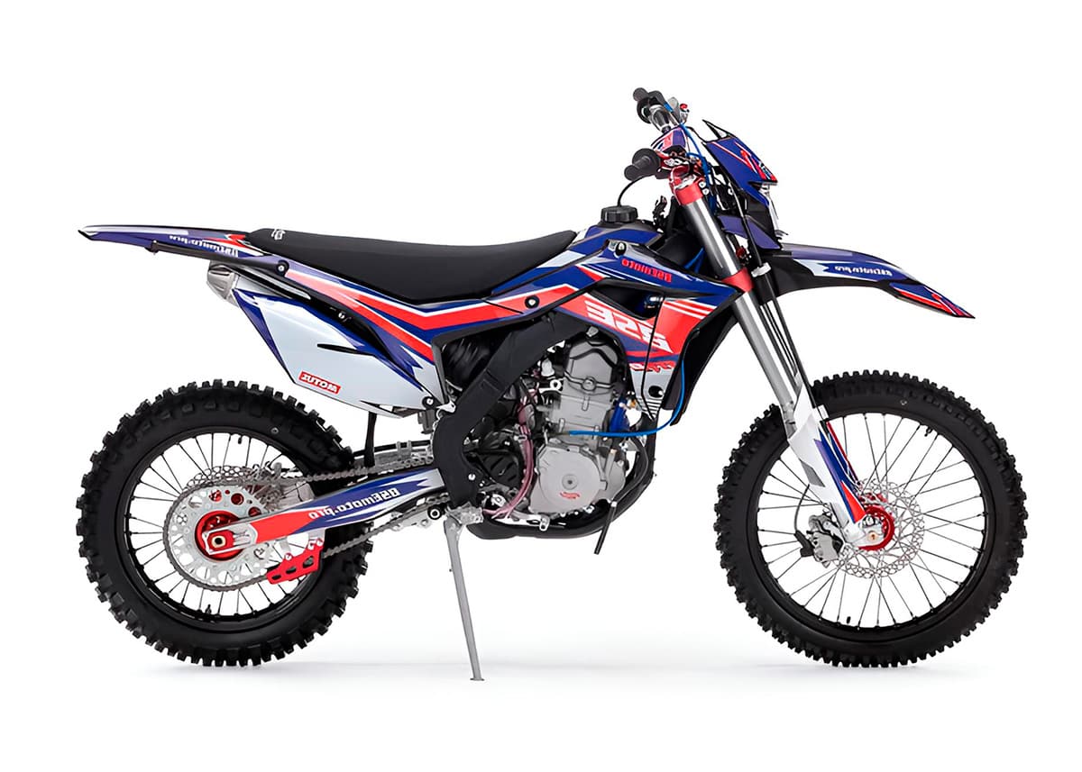 Купить Мотоцикл кроссовый эндуро BSE M8 450