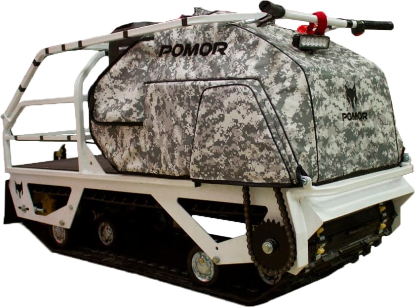 Купить Мотобуксировщик POMOR L-500 К-20 Pro