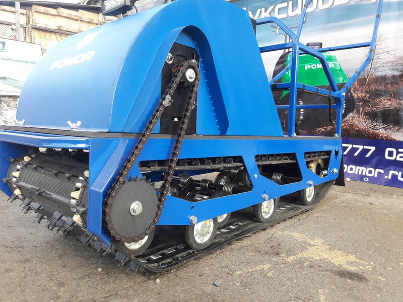 Купить Мотобуксировщик POMOR М-500 K20