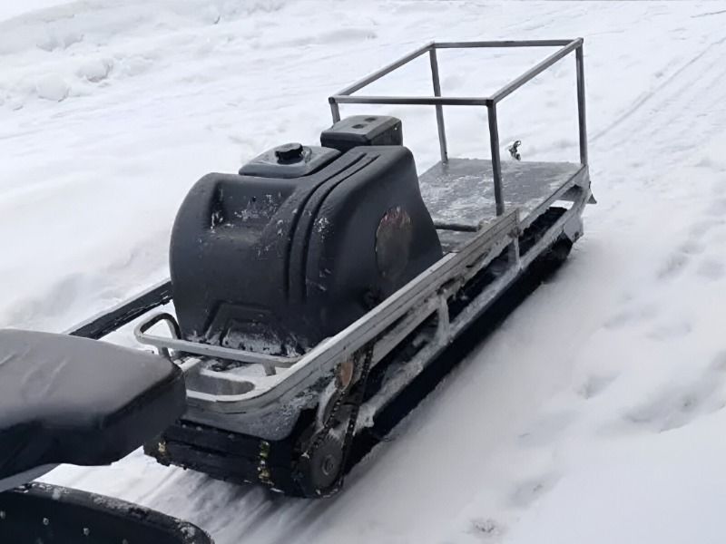 Купить Мотобуксировщик УРАГАН СИБИРЬ Б/У