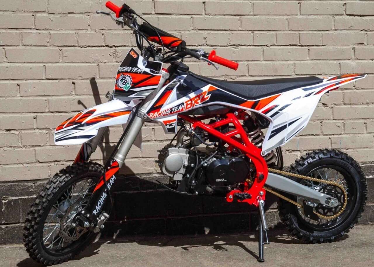 Купить Мотоцикл BRZ X3 125cc PITBIKE Б/У