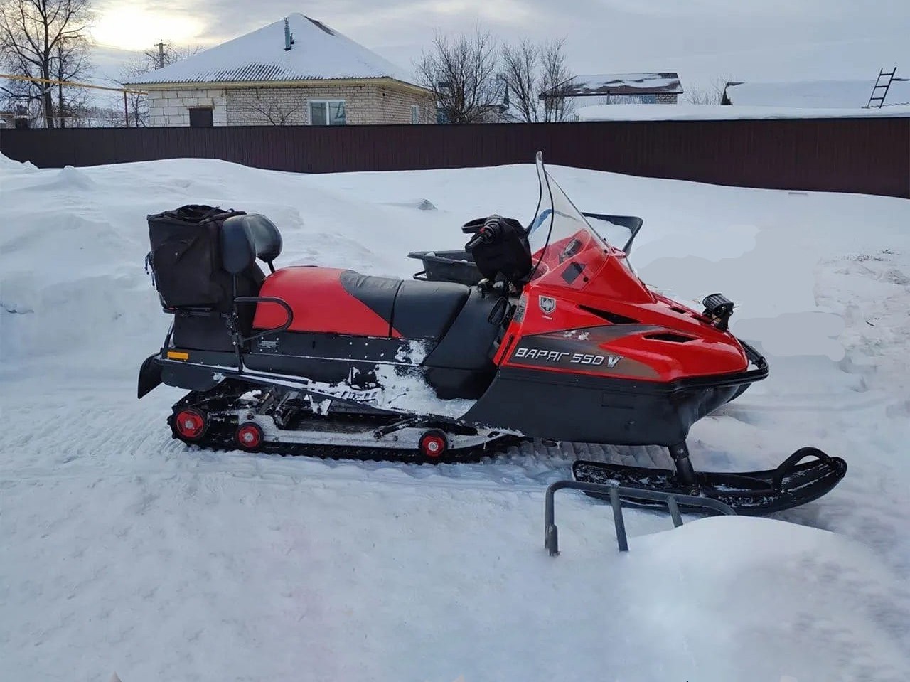 Купить Снегоход РУССКАЯ МЕХАНИКА ТАЙГА Варяг 550V Б/У