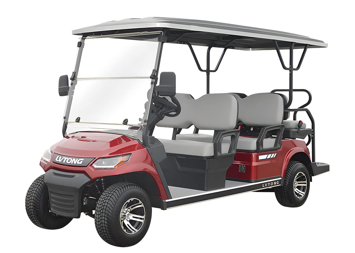 Купить Гольфкар GREENCAMEL LVTong A42 (4+2, 4kW AC, R10)