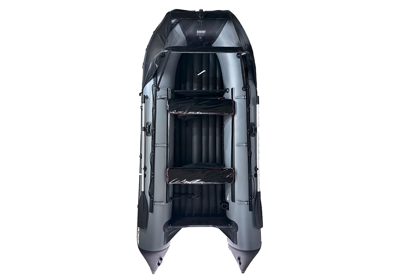 Купить Лодка ПВХ ДИКИЙ 380 НДНД с тентом с окном