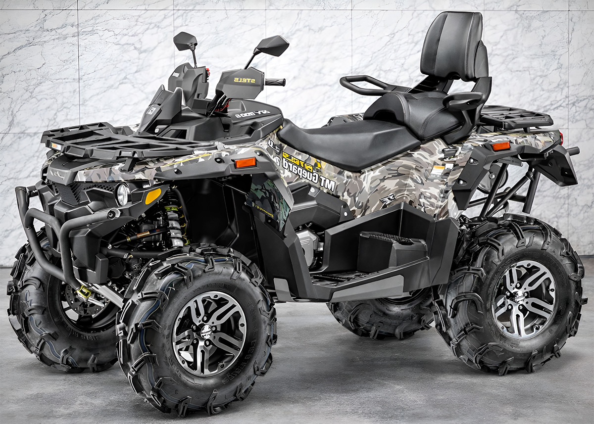 Купить Квадроцикл STELS ATV 800 (TE) Guepard 2.0 K01 EPS Tech (2025) ПСМ