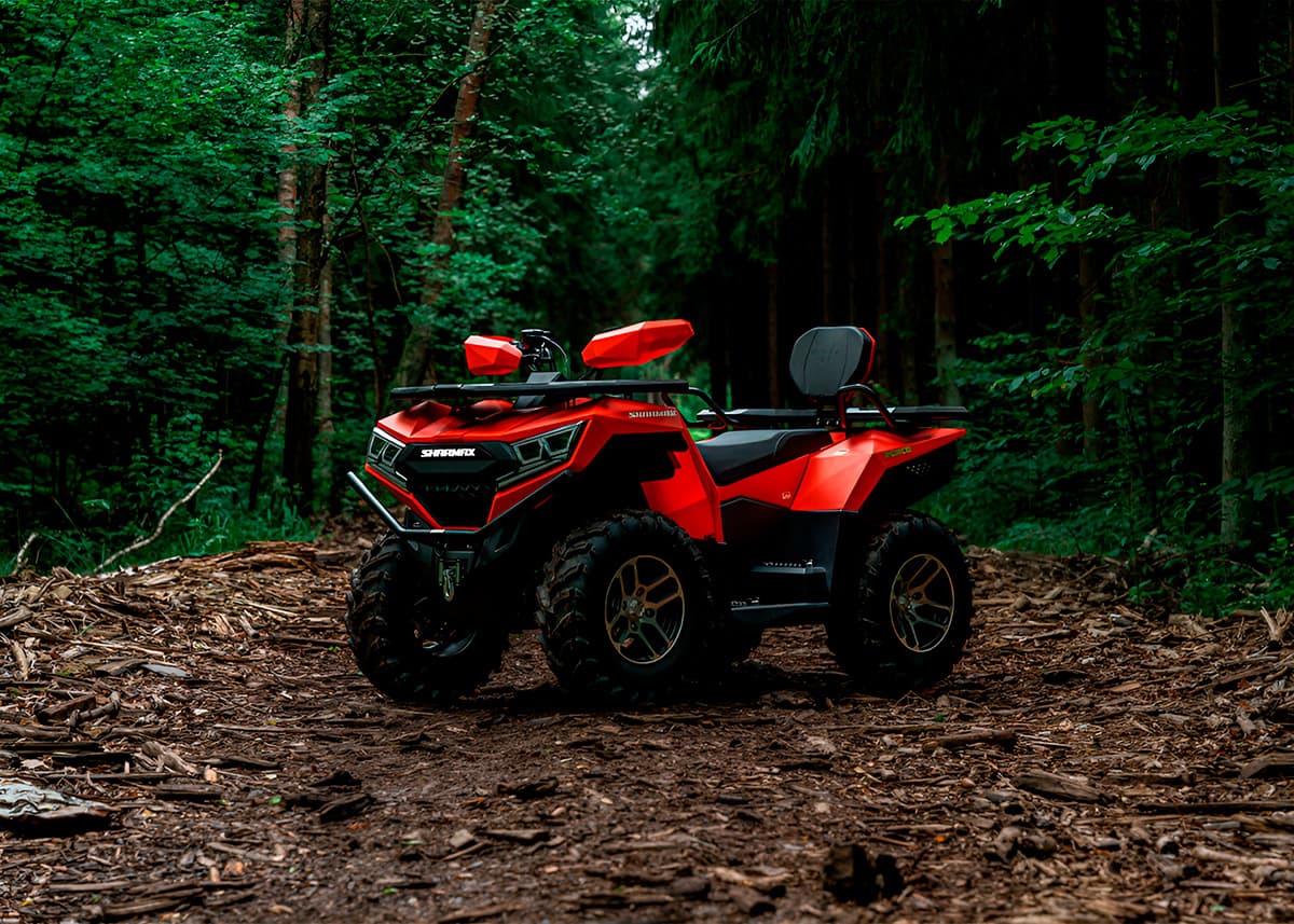 Квадроцикл SHARMAX Force 425 Cyber с ПСМ фото 5