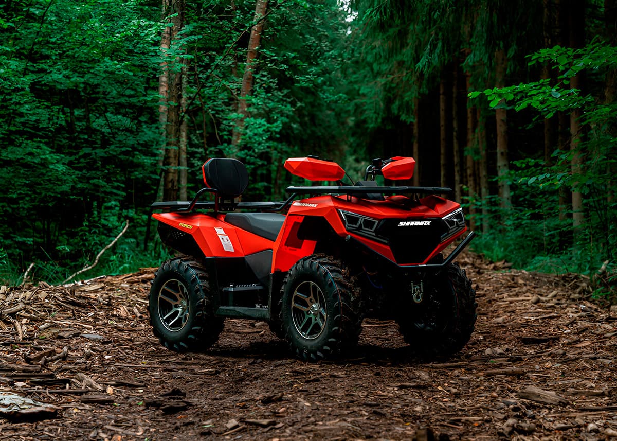 Квадроцикл SHARMAX Force 425 Cyber с ПСМ фото 6
