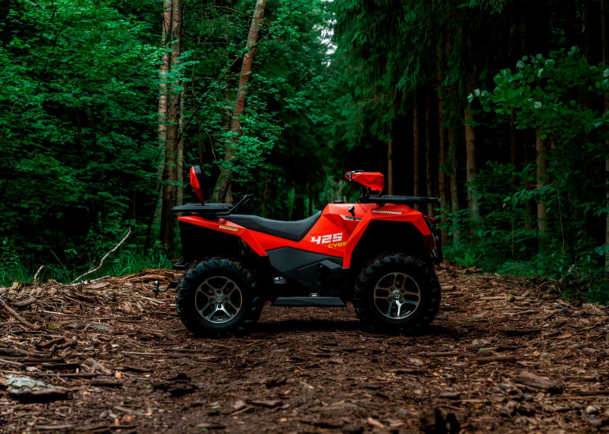 Квадроцикл SHARMAX Force 425 Cyber с ПСМ фото 7