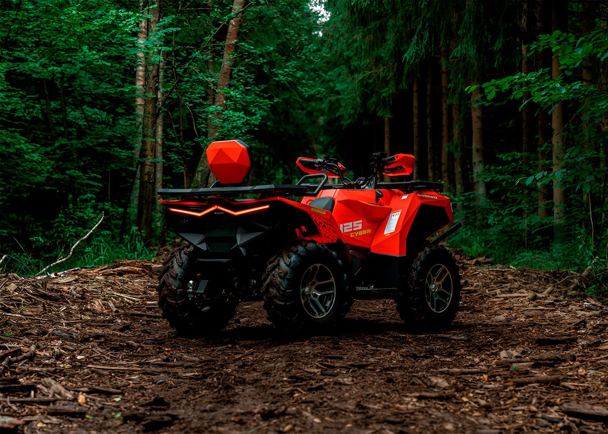 Квадроцикл SHARMAX Force 425 Cyber с ПСМ фото 9
