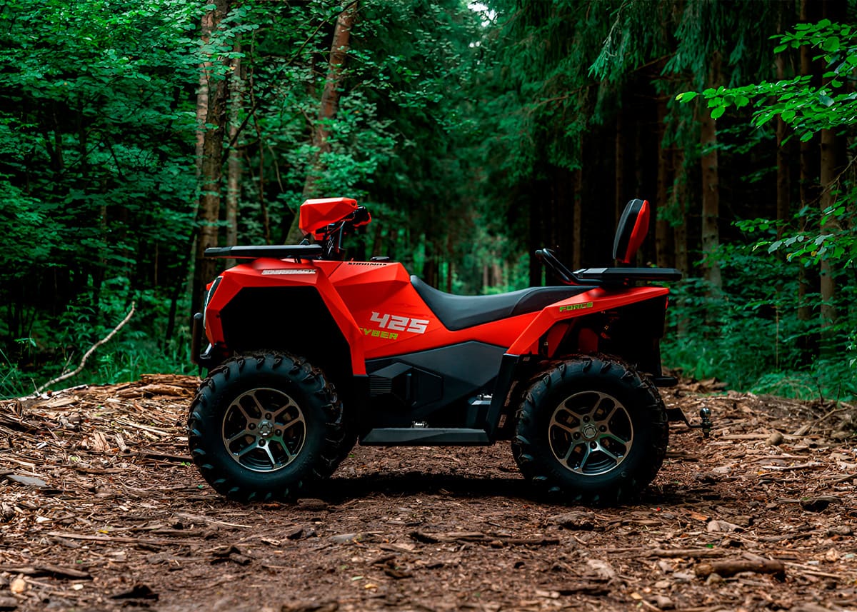 Квадроцикл SHARMAX Force 425 Cyber с ПСМ фото 8