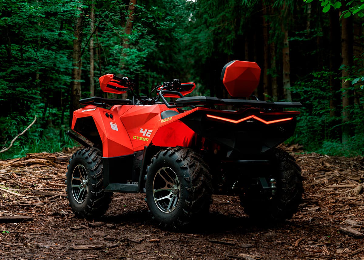 Квадроцикл SHARMAX Force 425 Cyber с ПСМ фото 10