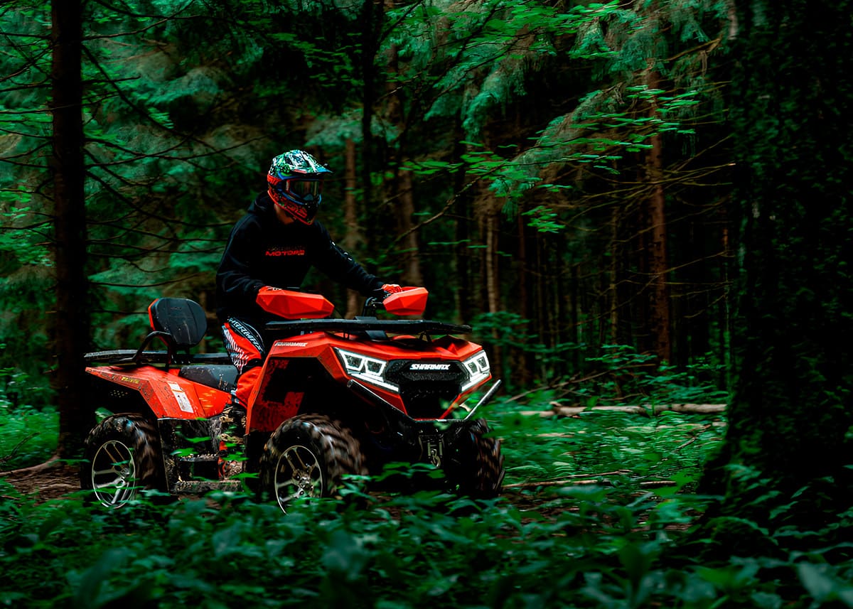 Квадроцикл SHARMAX Force 425 Cyber с ПСМ фото 27
