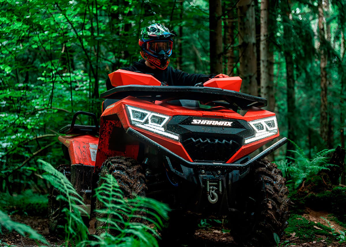 Квадроцикл SHARMAX Force 425 Cyber с ПСМ фото 29
