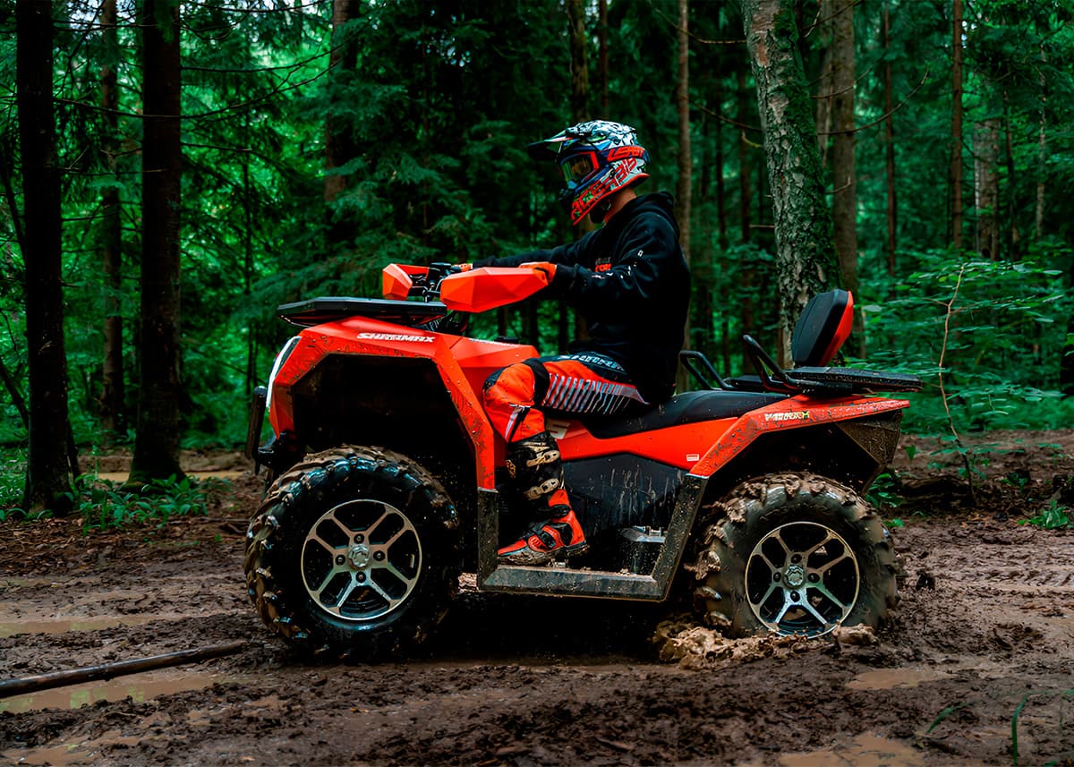 Квадроцикл SHARMAX Force 425 Cyber с ПСМ фото 30