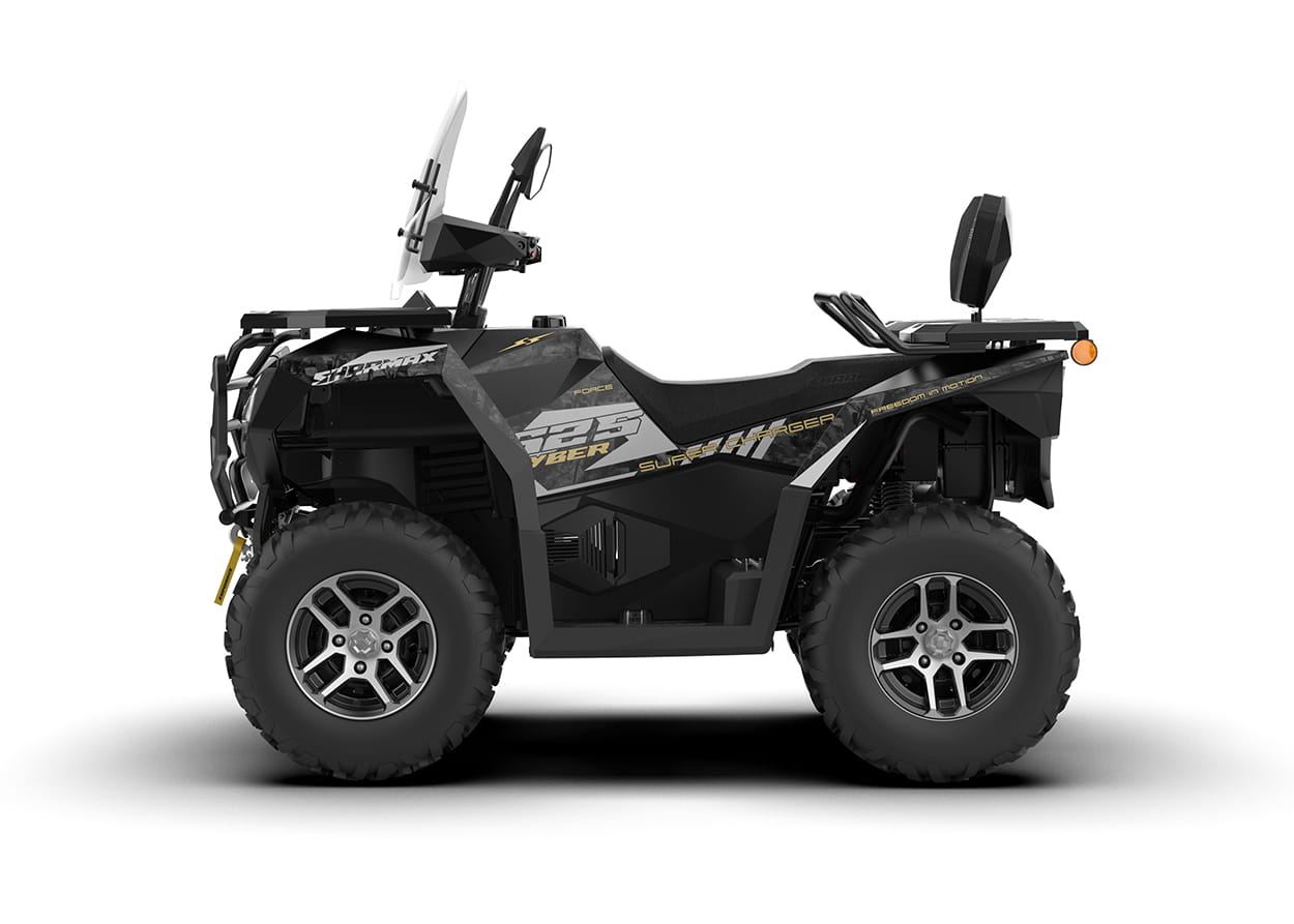 Квадроцикл SHARMAX Force 525 EPS Cyber Supercharger с ПСМ цена в Омске