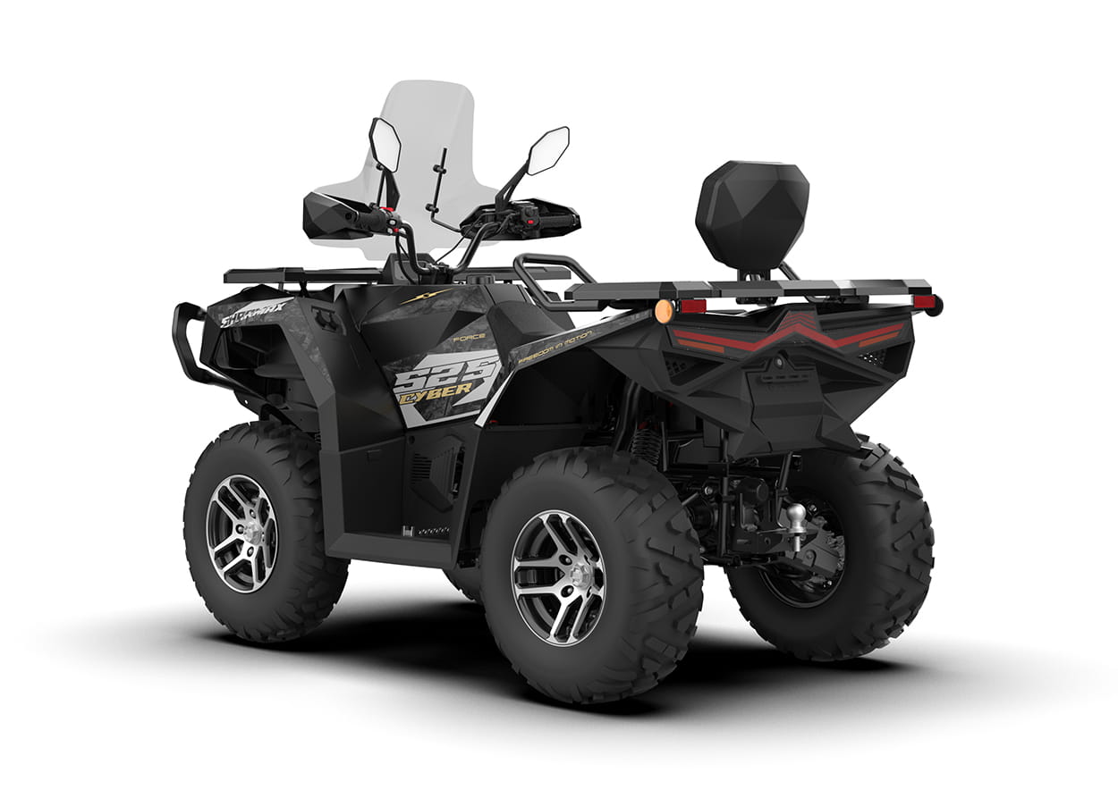Квадроцикл SHARMAX Force 525 EPS Cyber Supercharger с ПСМ фото 1