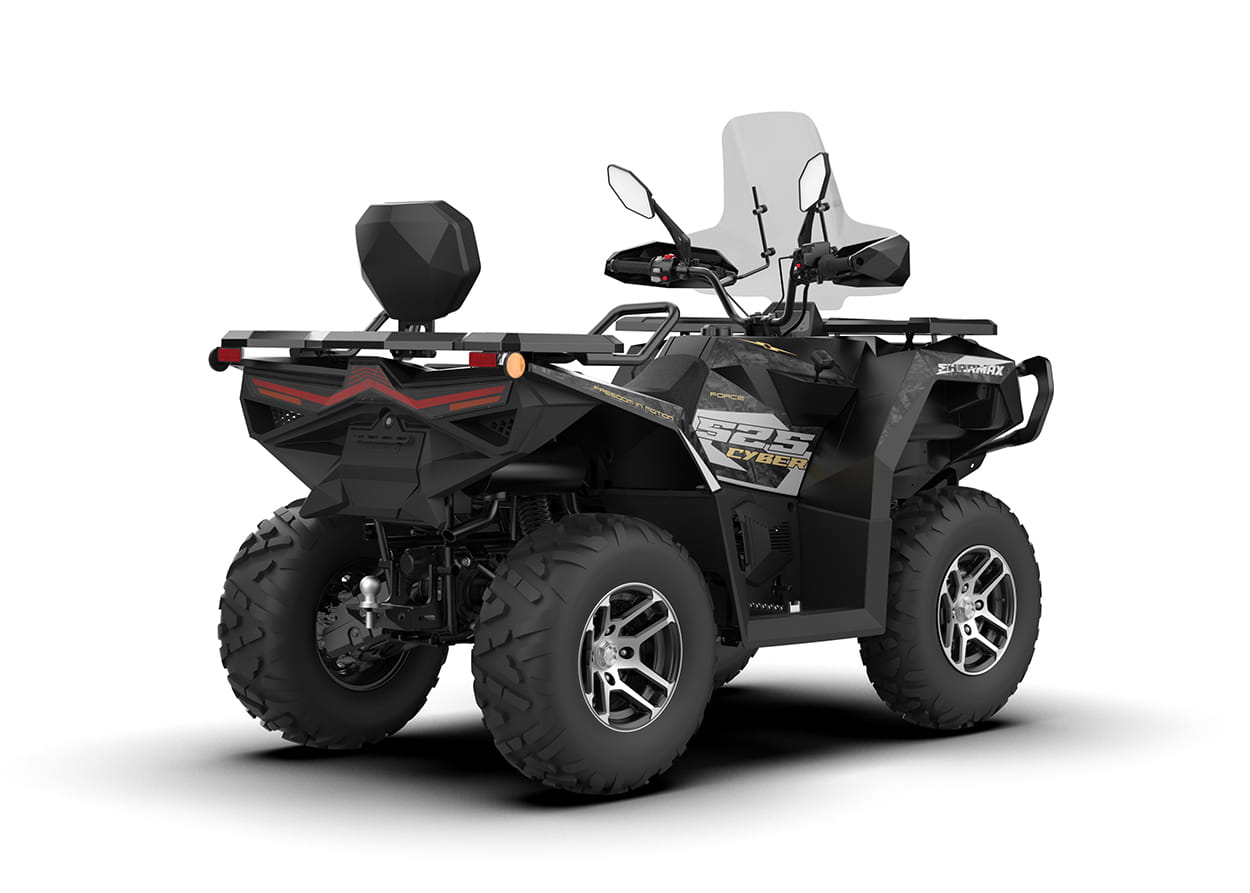 Квадроцикл SHARMAX Force 525 EPS Cyber Supercharger с ПСМ фото 2