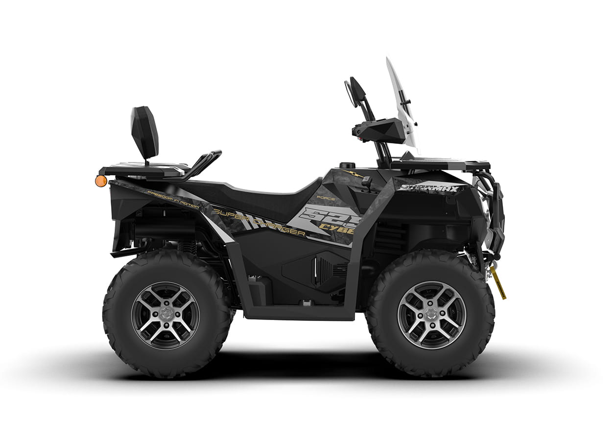 Квадроцикл SHARMAX Force 525 EPS Cyber Supercharger с ПСМ фото 3
