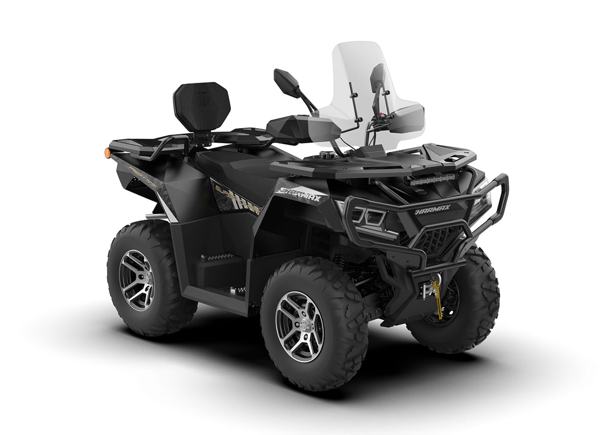 Квадроцикл SHARMAX Force 525 EPS Cyber Supercharger с ПСМ фото 4
