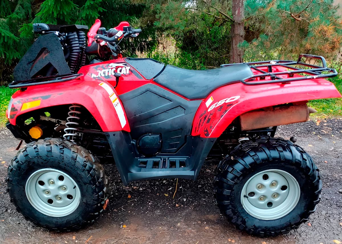Квадроцикл ARCTIC CAT 650H1 2012г купить в Санкт-Петербурге