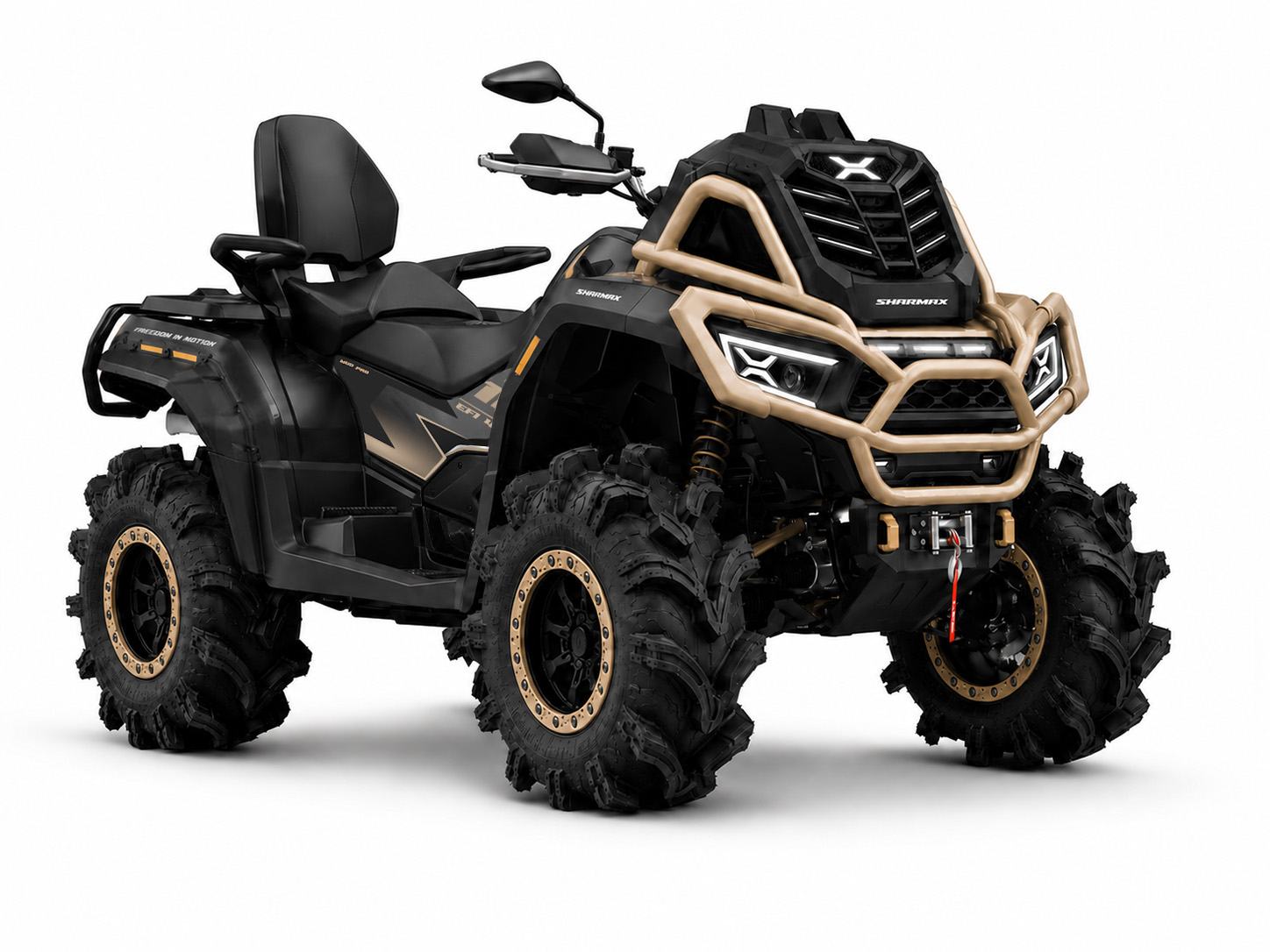 Квадроцикл SHARMAX FORCE 1100 Mud Pro G5 BLACK (2027) фото 3