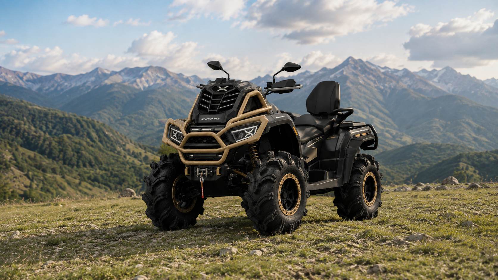 Квадроцикл SHARMAX FORCE 1100 Mud Pro G5 BLACK (2027) фото 4