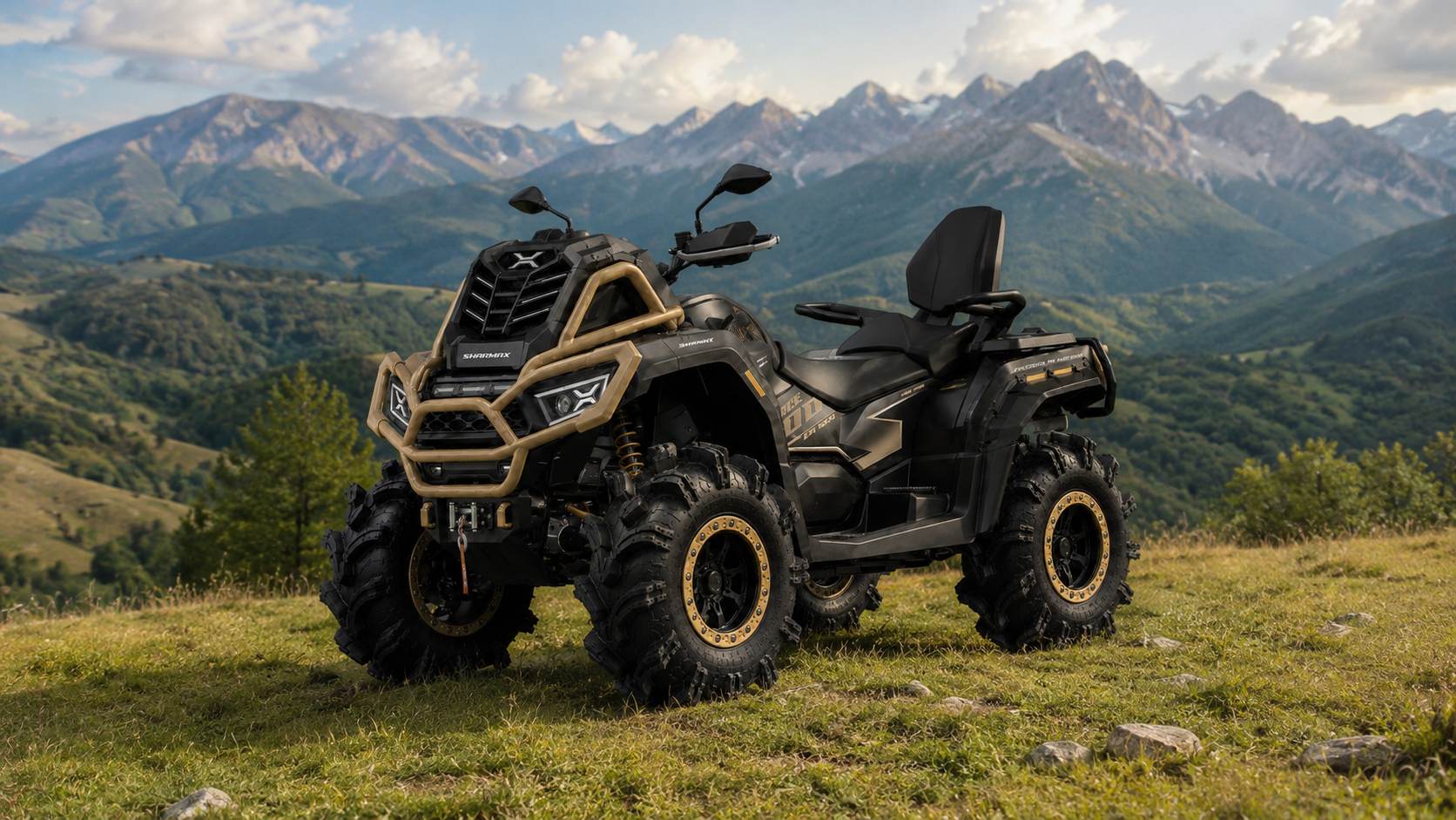 Квадроцикл SHARMAX FORCE 1100 Mud Pro G5 BLACK (2027) фото 5