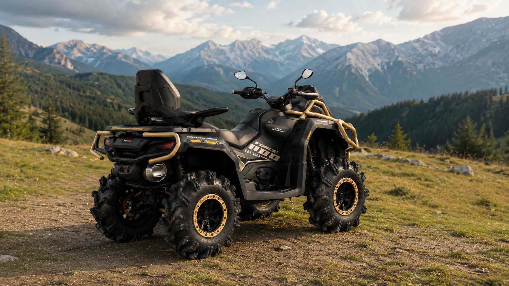 Квадроцикл SHARMAX FORCE 1100 Mud Pro G5 BLACK (2027) фото 6