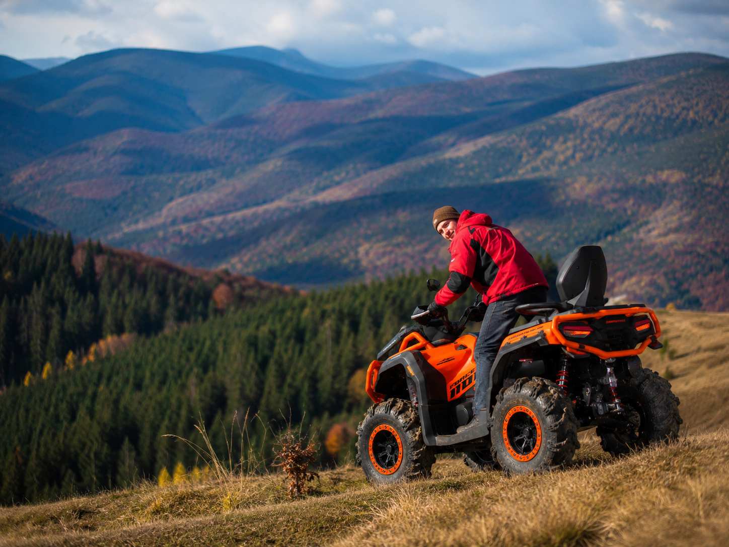 Квадроцикл SHARMAX FORCE 1100 Mud Pro G5 ORANGE (2027) фото 4