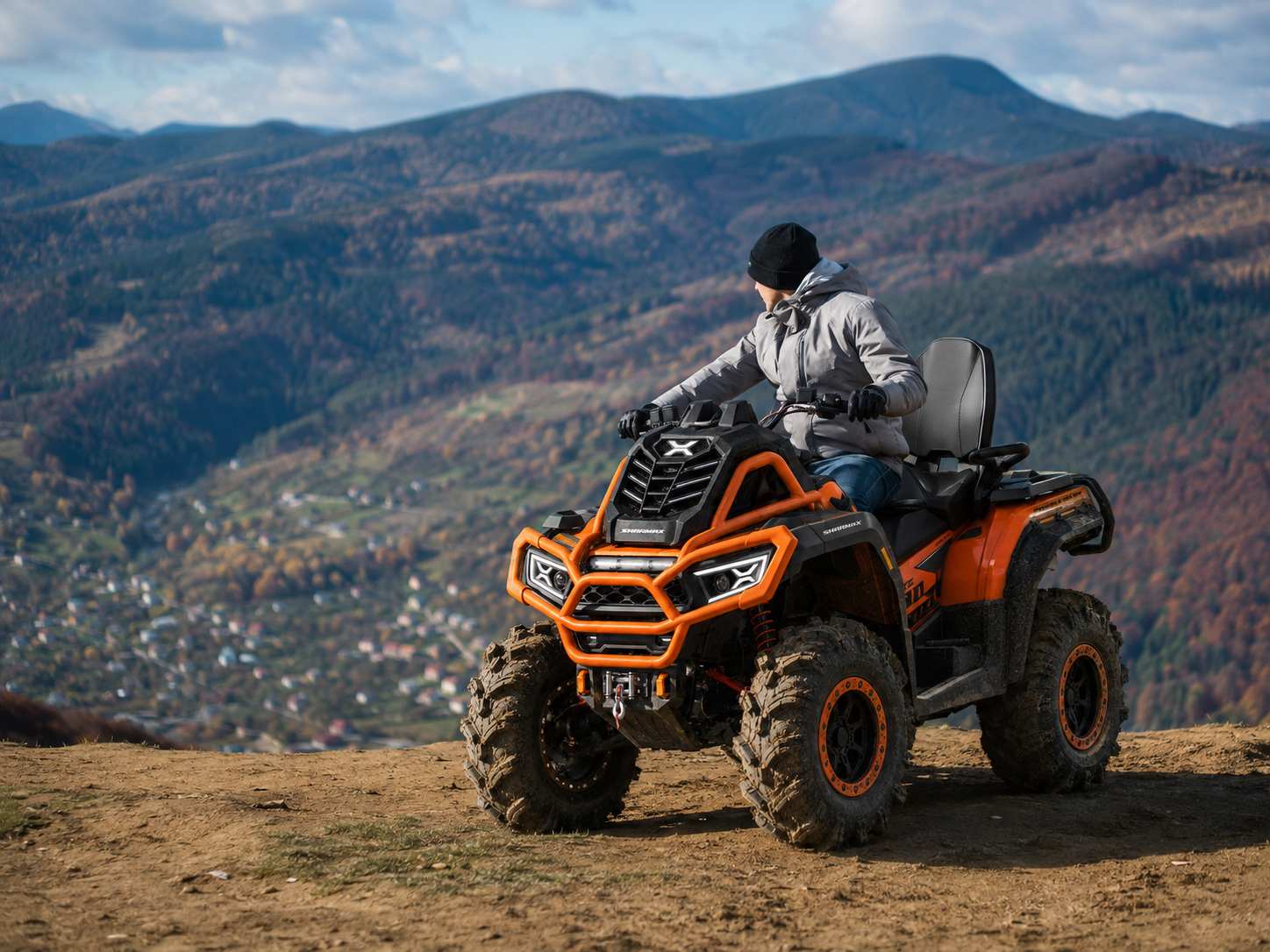 Квадроцикл SHARMAX FORCE 1100 Mud Pro G5 ORANGE (2027) фото 5