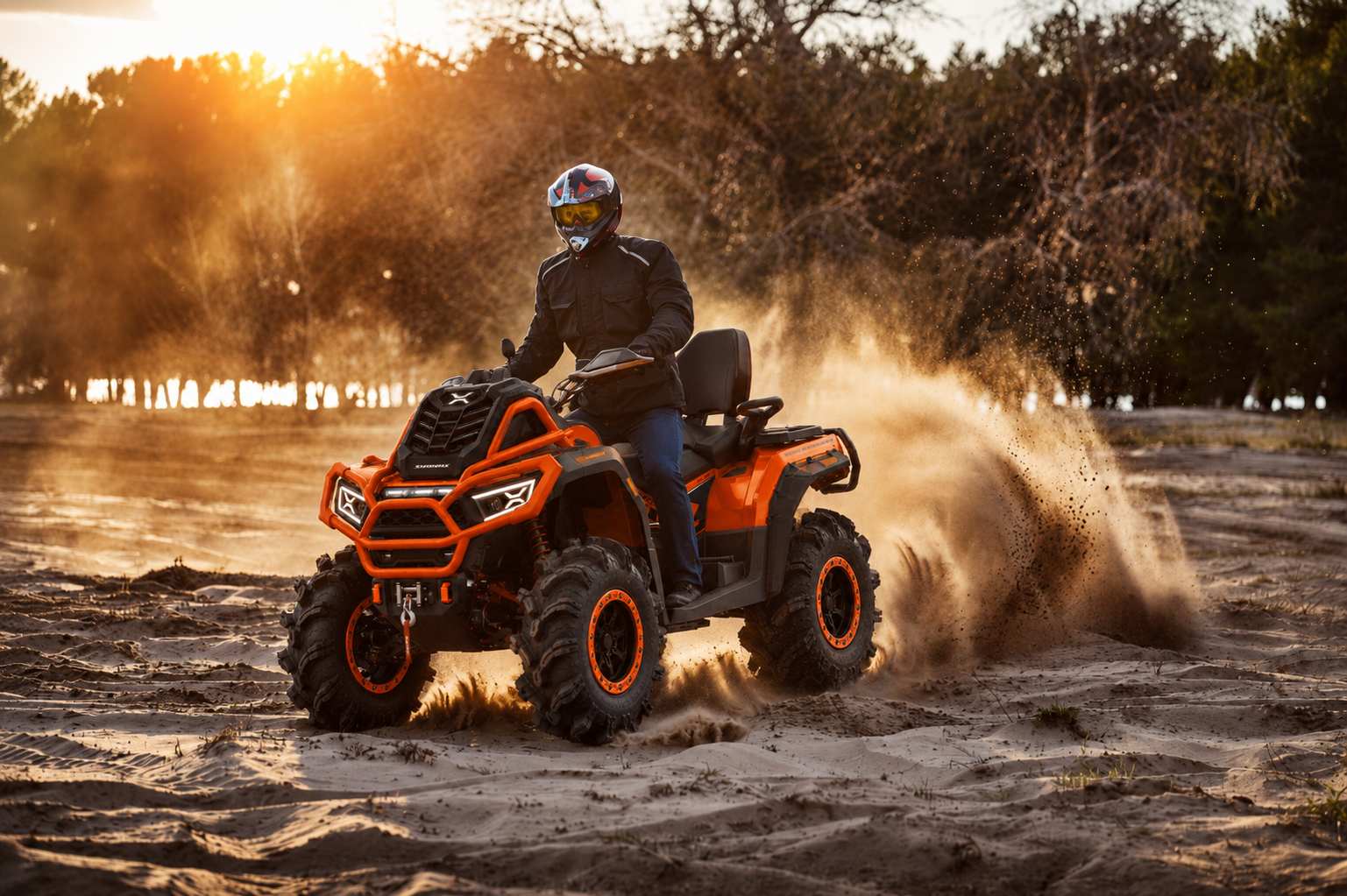 Квадроцикл SHARMAX FORCE 1100 Mud Pro G5 ORANGE (2027) фото 6