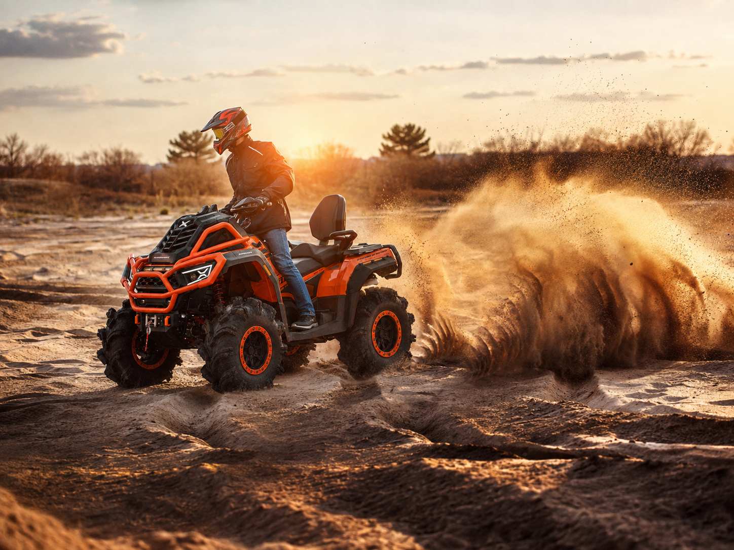 Квадроцикл SHARMAX FORCE 1100 Mud Pro G5 ORANGE (2027) фото 7