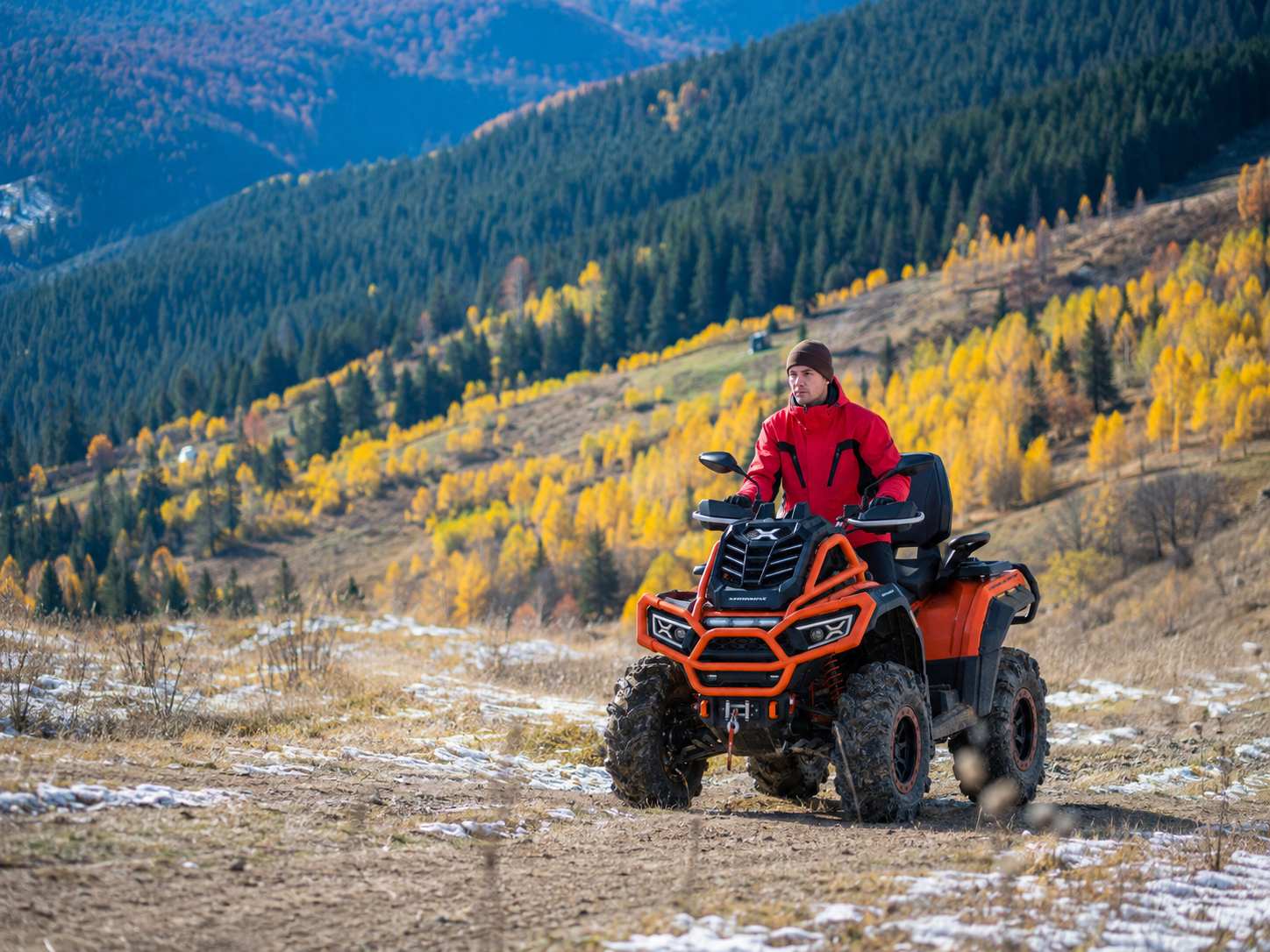 Квадроцикл SHARMAX FORCE 1100 Mud Pro G5 ORANGE (2027) фото 8