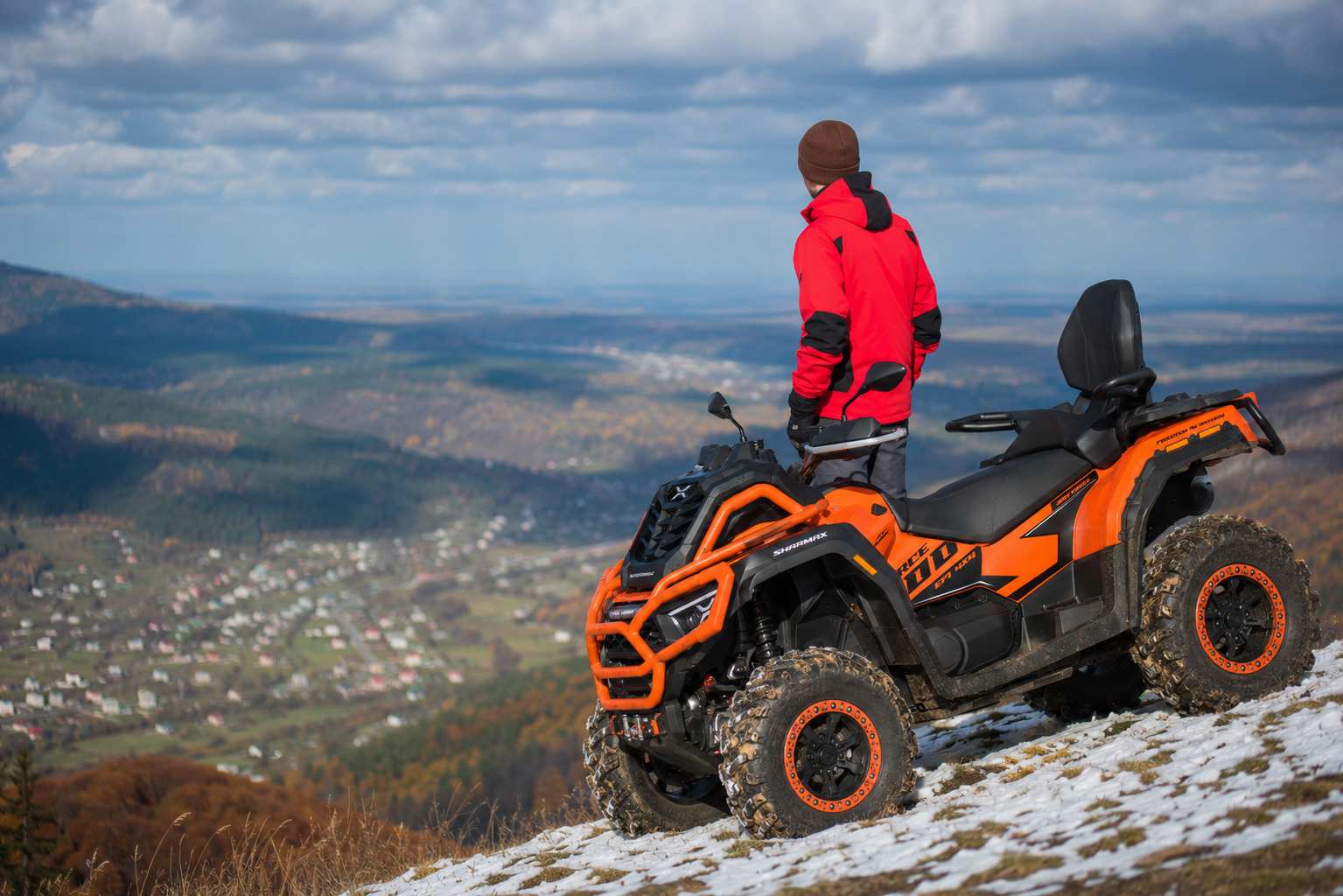 Квадроцикл SHARMAX FORCE 1100 Mud Pro G5 ORANGE (2027) фото 9