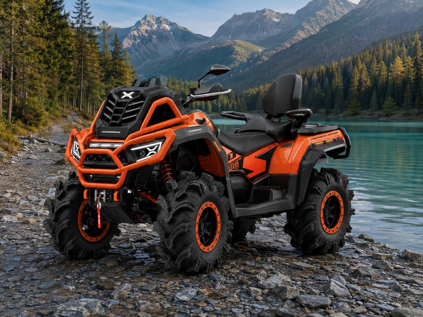 Квадроцикл SHARMAX FORCE 1100 Mud Pro G5 ORANGE (2027) фото 10