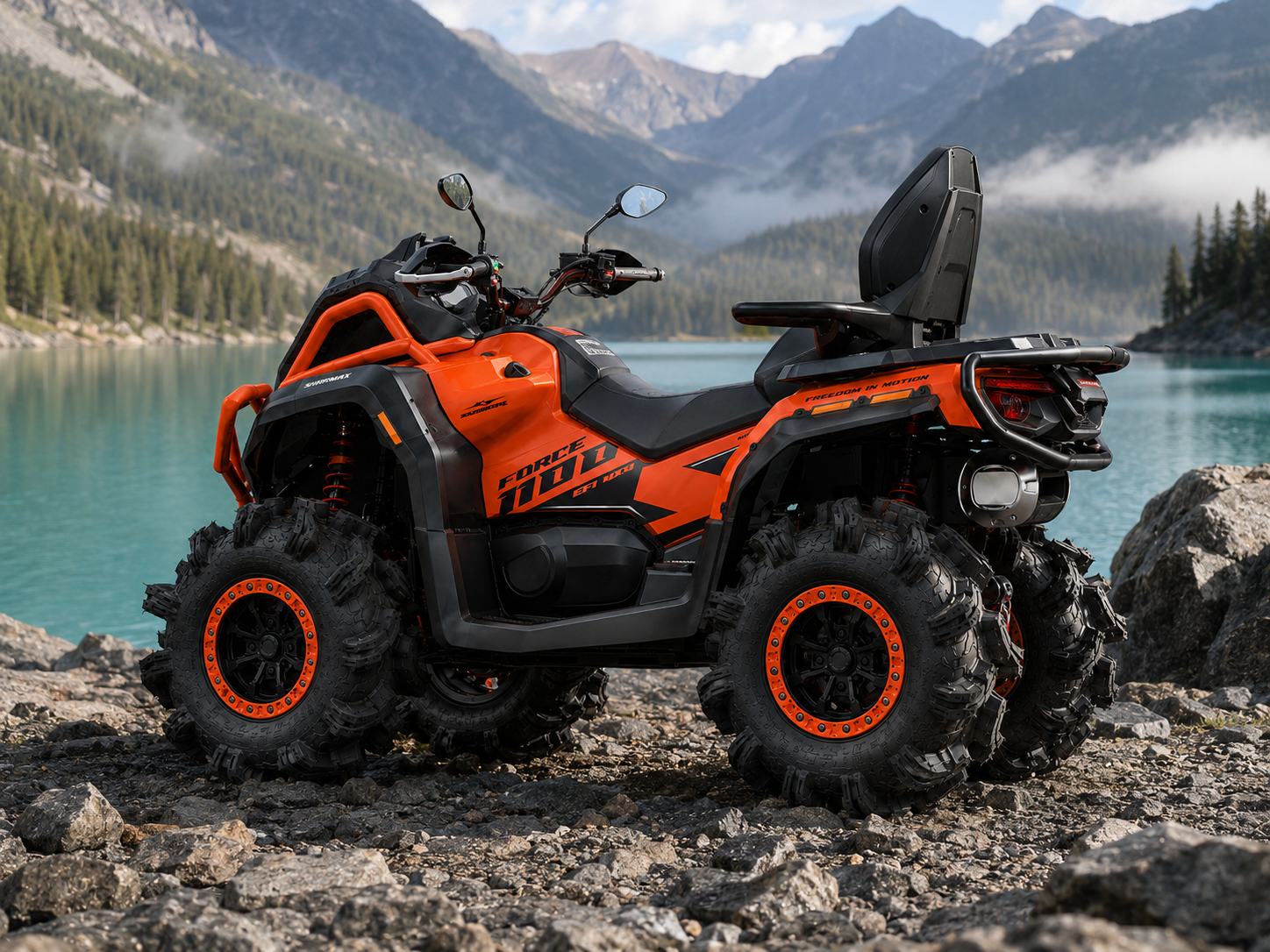 Квадроцикл SHARMAX FORCE 1100 Mud Pro G5 ORANGE (2027) фото 11