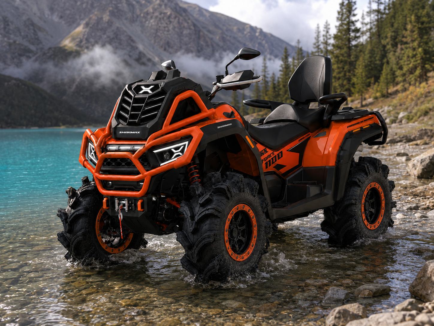 Квадроцикл SHARMAX FORCE 1100 Mud Pro G5 ORANGE (2027) фото 12