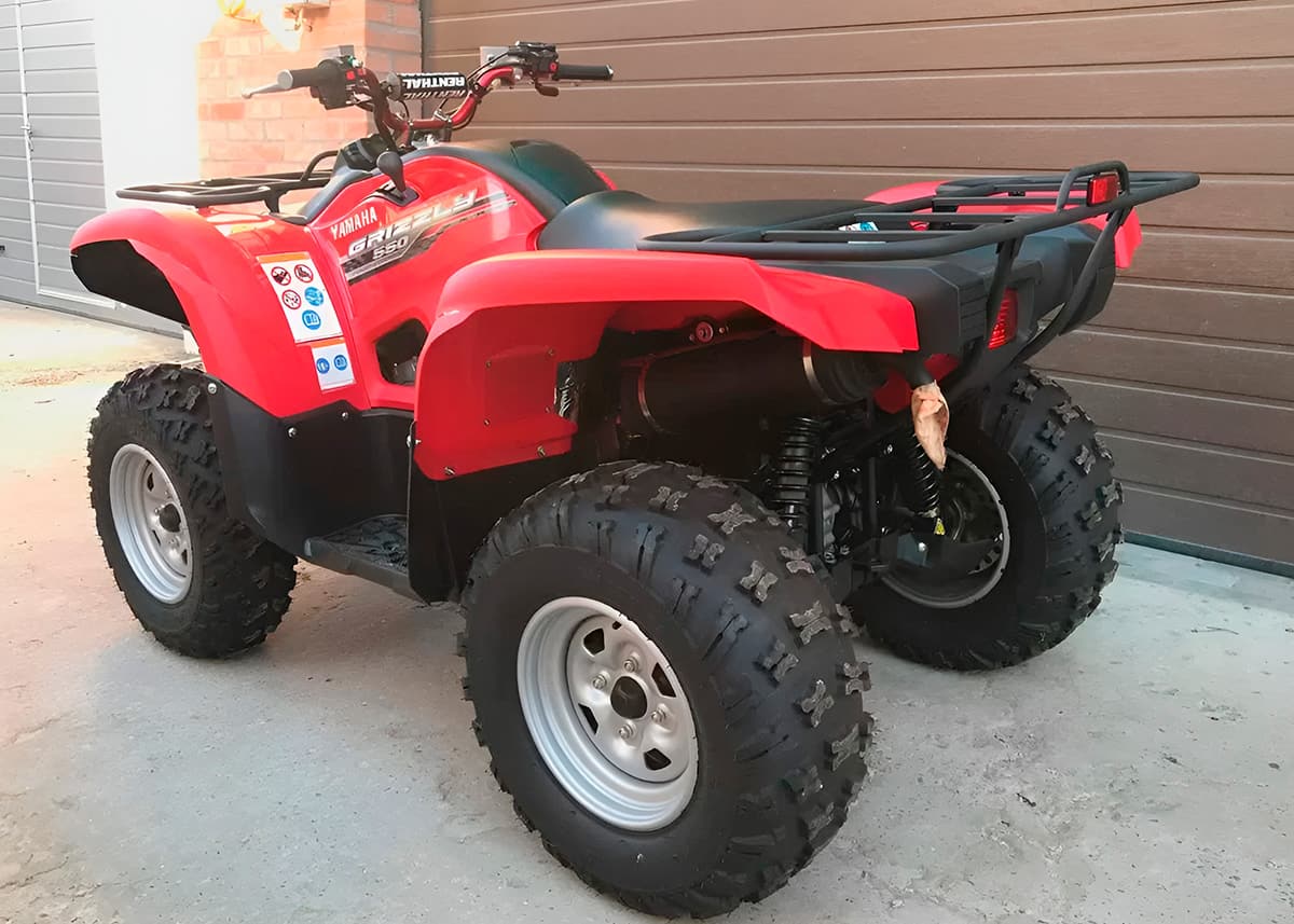 Квадроцикл YAMAHA Grizzly 550 2014 фото 1
