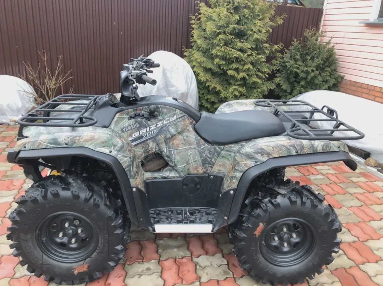 Квадроцикл YAMAHA Grizzly 700 EPS 2014 цена в Мурманске