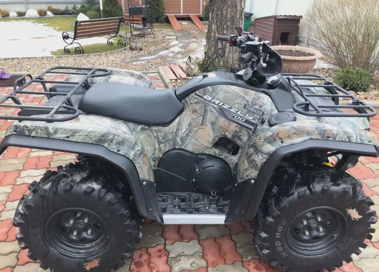 Квадроцикл YAMAHA Grizzly 700 EPS 2014 фото 2