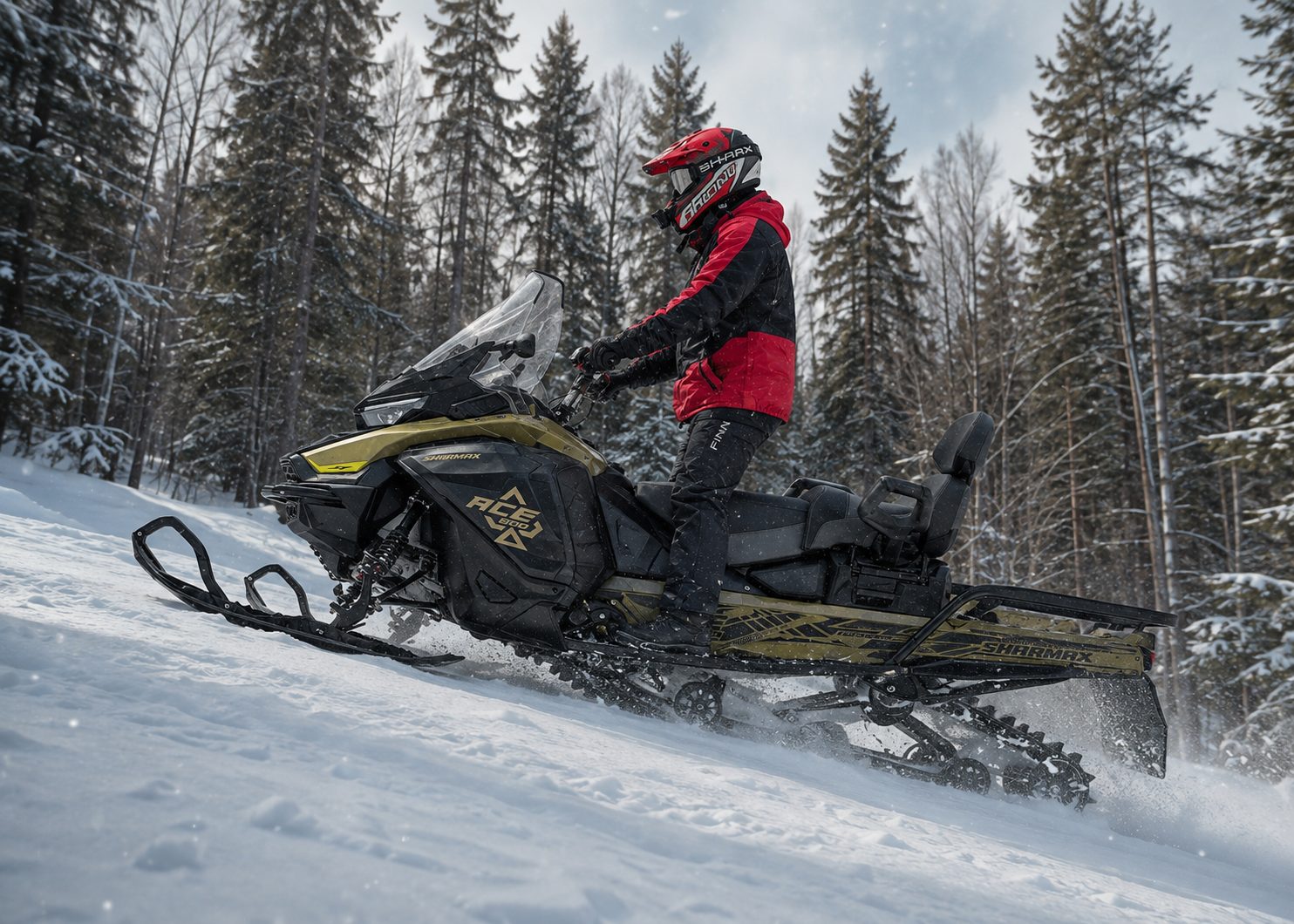 Снегоход SHARMAX ACE 800 SWT фото 6