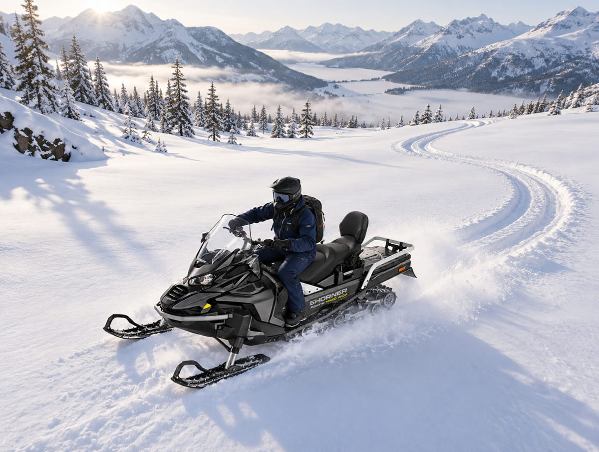 Снегоход SHORNER Alpine 1000 AOX фото 1