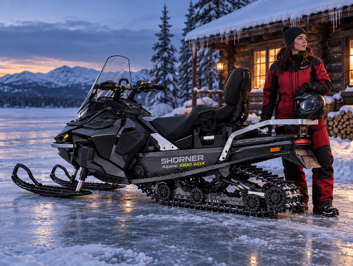 Снегоход SHORNER Alpine 1000 AOX фото 2