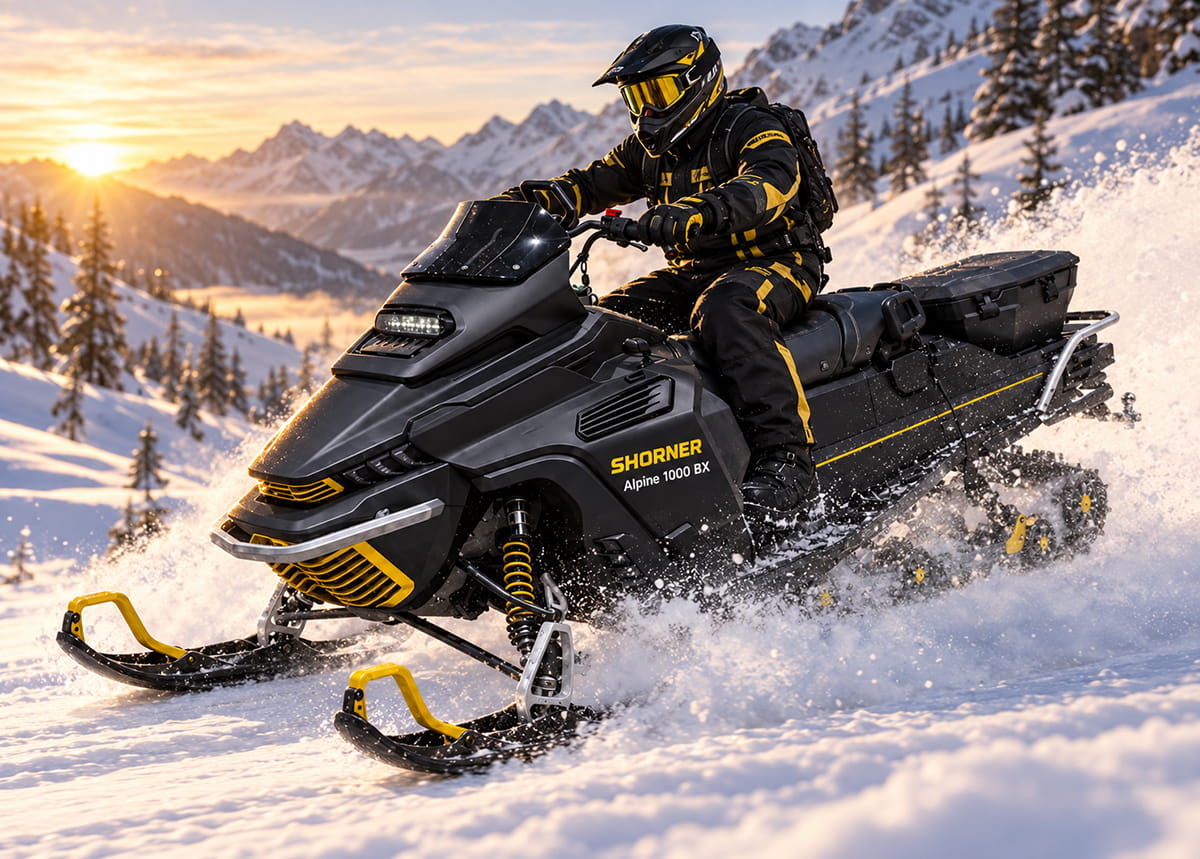 Снегоход SHORNER Alpine 1000 BX фото 1
