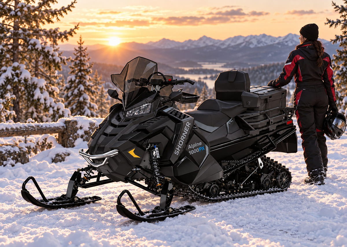 Снегоход SHORNER Alpine 1000 PX фото 2