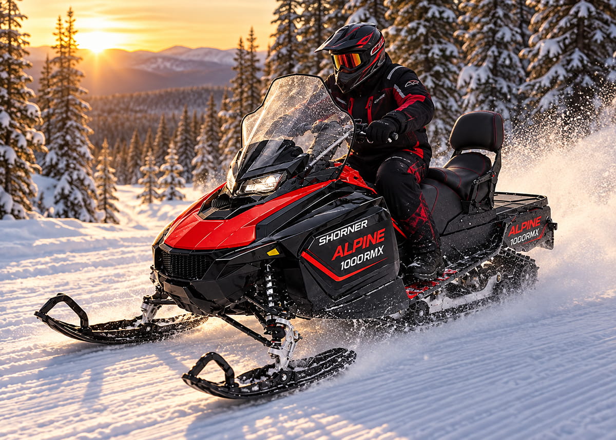 Снегоход SHORNER Alpine 1000 RMX фото 1