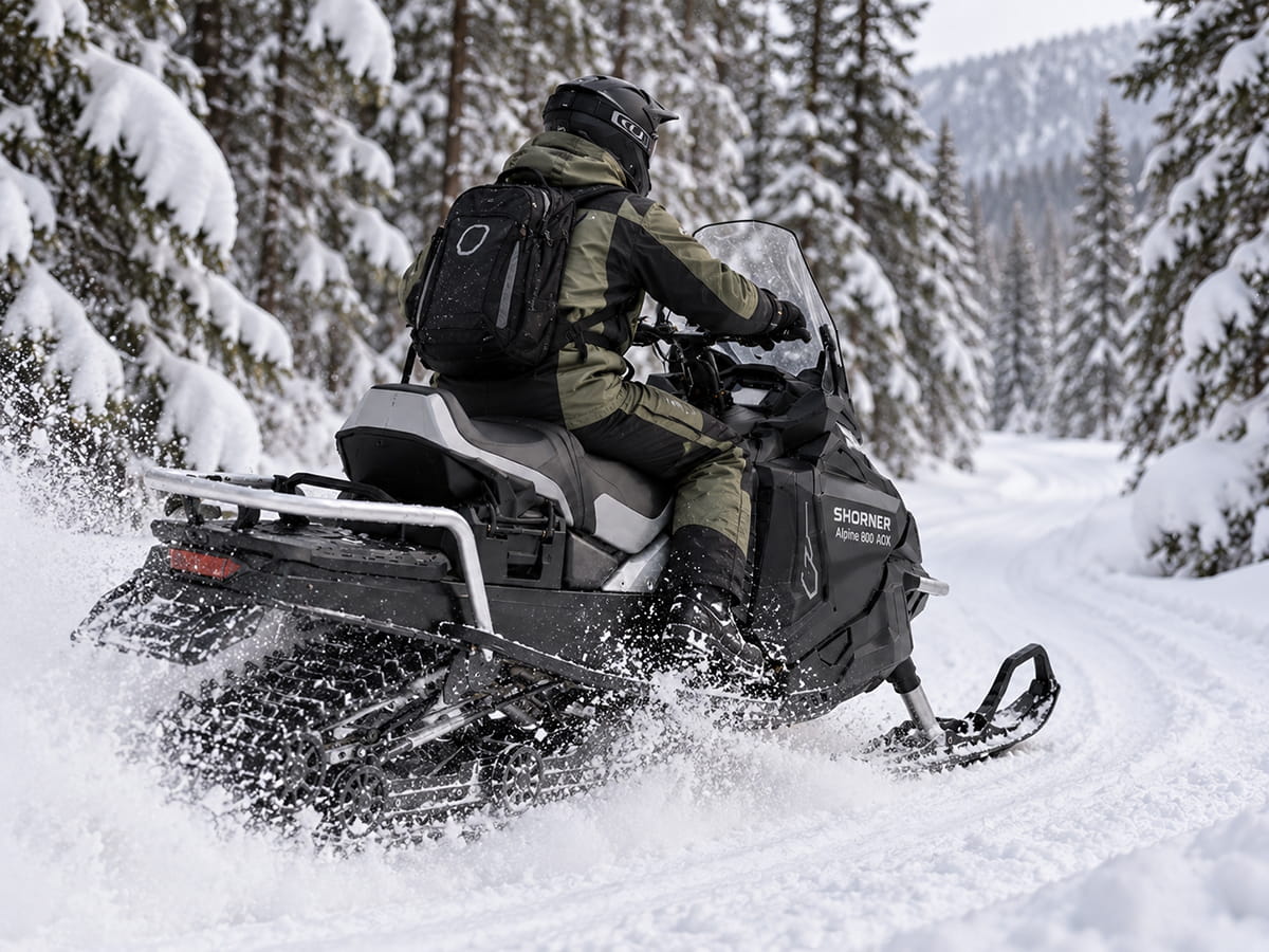 Снегоход SHORNER Alpine 800 AOX фото 1