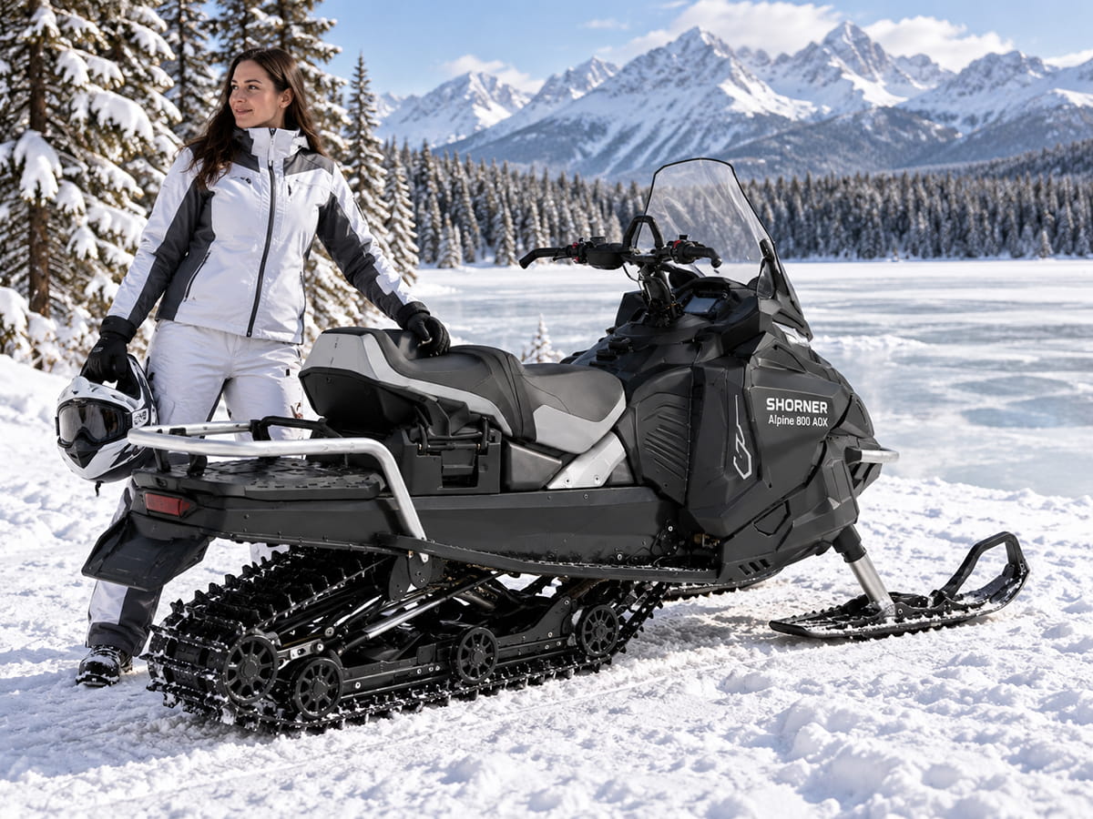 Снегоход SHORNER Alpine 800 AOX фото 2